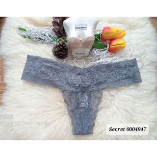 Secret Size L+ถึงXL ก่อนยืด29"📌 ชุดชั้นในแบรนด์ /กางเกงในผู้หญิง/จีสตริง Gstring 0004947