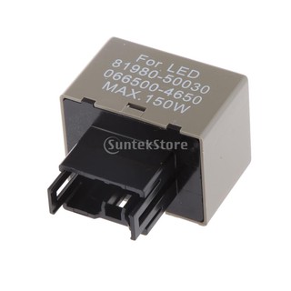 8 Pin LED Flasher Relay ไฟสัญญาณไฟเลี้ยวสำหรับ Toyota Lexus