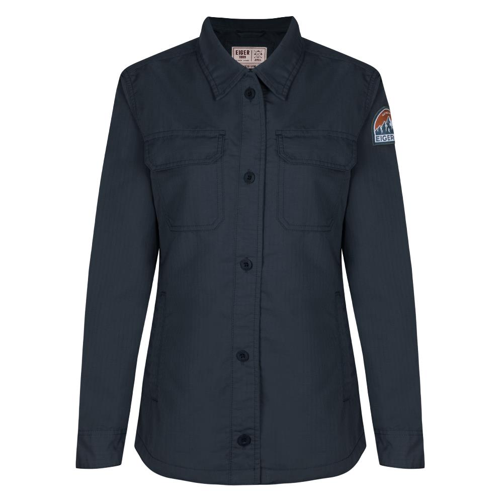 Eiger1989 ORI WANOKAKA SHACKET SHIRT JACKET WOMAN