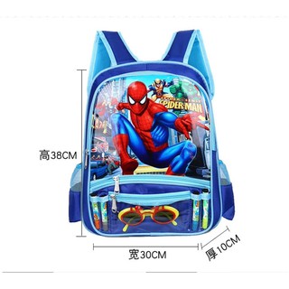 กระเป๋าเป้สไปเดอร์แมน-ฟ้า 38x10x30ซม.
