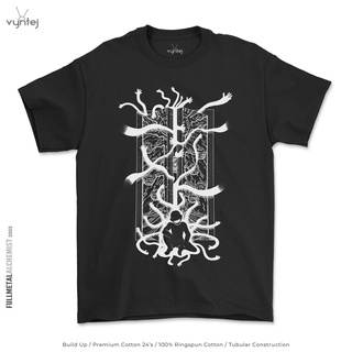 เสื้อยืด พิมพ์ลาย Fullmetal ALCHEMIST สําหรับผู้ชาย | 001 - เสื้อเชิ้ตภาพยนตร์มังงะS-5XL