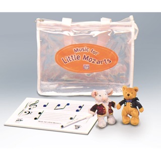 Music for Little Mozarts starter set กระดานแม่เหล็กโน๊ตดนตรีบรรทัด5เส้น  มากับกระเป๋า ตัวหนูหมี