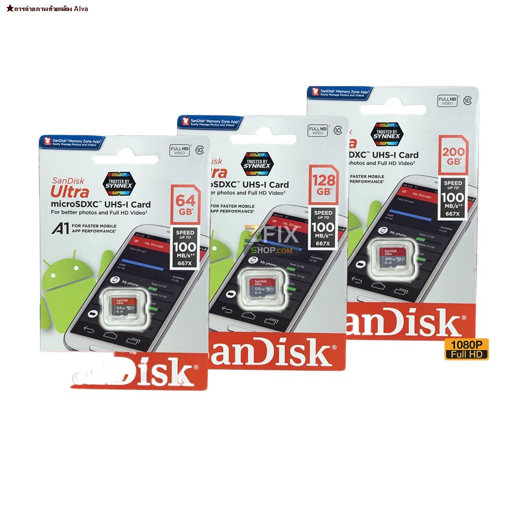 ส่งของที่กรุงเทพฯของแท้ (รับประกัน10 ปี) Micro SD Cards SanDisk ULTRA ...