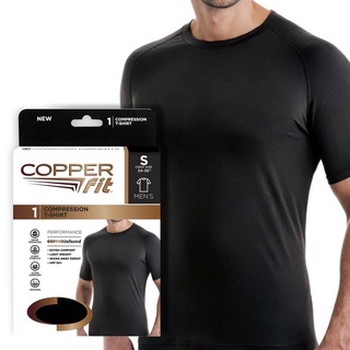 เสื้อออกกำลังกาย Copper Fit Compression T-Shirt รุ่น CopperFit-Body-00A-J1
