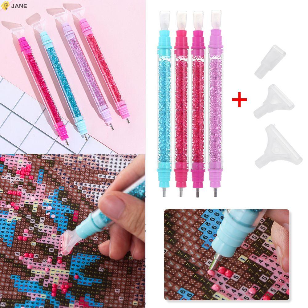 JANE Arts Diamond Painting Pen DIY Crafts Cross Stitch Point Drill Pen