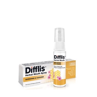 Difflis Herbal Mouth Spray 15mL สกัดจากธรรมชาติ100% รวม7ชนิด