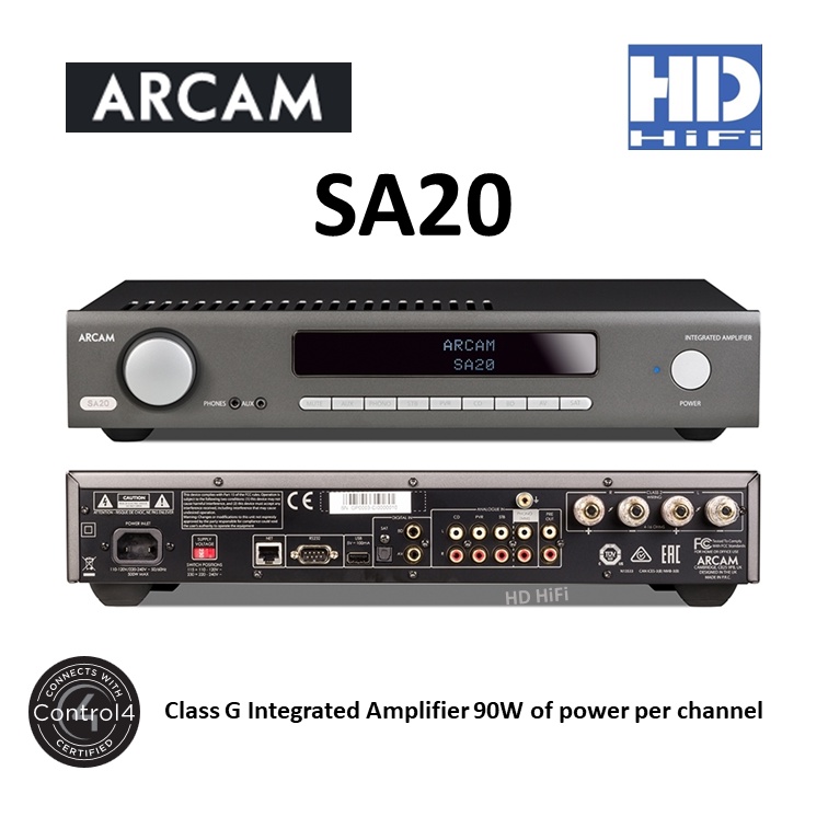 ARCAM SA20 Integrated Amplifier Class G