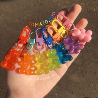 T0MAT0.mm 🧸พวงกุญแจ / เครื่องประดับ ธีม Gummy bear 🍓🍏🍊 กัมมี่แบร์ / สร้อยข้อมือ / กิ๊บ ⚠️ทักแชทเช็คสต็อคสีก่อนกดสั่งนะคะ