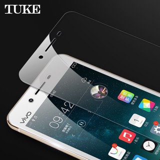 TUKE แผ่นฟิล์มใสกันรอยหน้าจอ 2ชิ้น/ล็อต สำหรับ Vivo V1 V3 V5 V7 V9 V5s Max