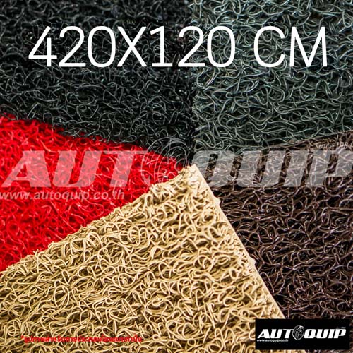 DIFF พรมเช็ดเท้า พรมดักฝุ่น พรมยางไวนิลหนาพิเศษ 13 MM. 420X120 CM (PVC FLOOR MAT)