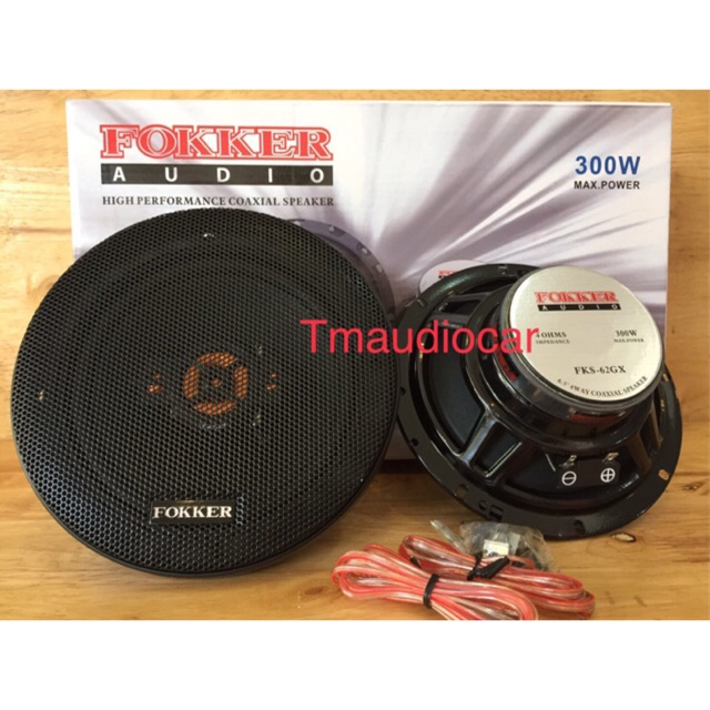 ลำโพงขนาด 6.5” FOKKER AUDIO FKS-62GX 300W จำนวน 1คู่