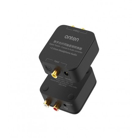 Onten OTN-37506 Digital Toslink/Coaxial TO R/L Audio Converter ตัวแปลงสัญญาณเสียงดิจิตอล Toslink/Coaxial เป็น R/L,3.5mm