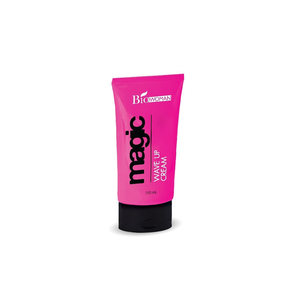 Biowoman Magic Wave Up Cream 150ml (4003) ครีมจับลอนผม ไบโอวูเมนส์ เมจิค เวฟ อัพ ครีม