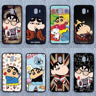 เคส Samsung  J4  ลายชินจัง  ขอบนิ่มหลังแข็ง เคสมือถือ เคสโทรศัพท์ Case