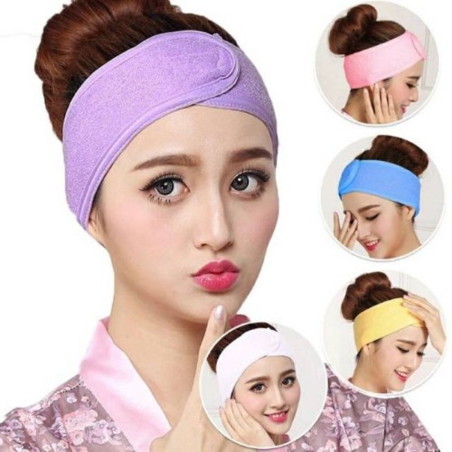 {CUAN1688} Spa FACIAL HEADBAND BATH HEADBAND / MASK BANDANA MAKE UP BANDANA