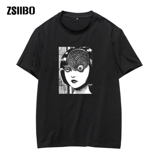 New เสื้อยืดแขนสั้นพิมพ์ลาย Manga Junji Ito T Shintaro Kago แฟชั่นผู้ชาย discount