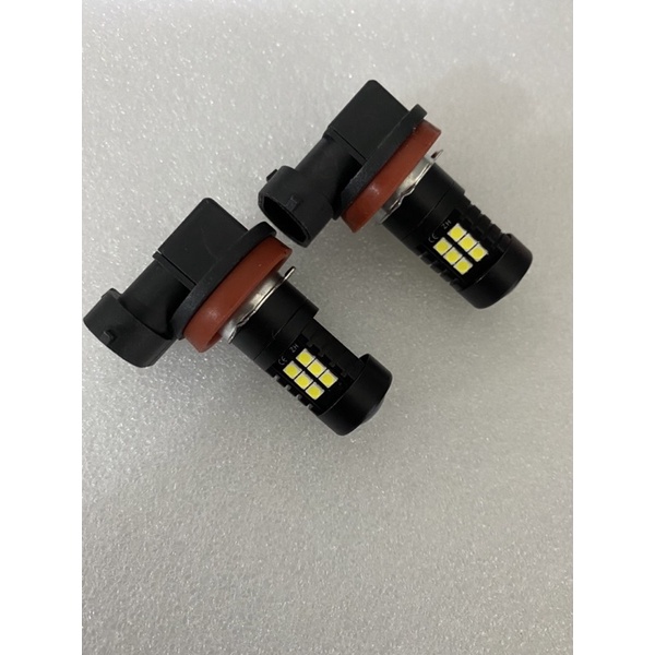 H11 H16 H8 ไฟตัดหมอก LED รถยนต์ 21 ไฟ LED สีขาว