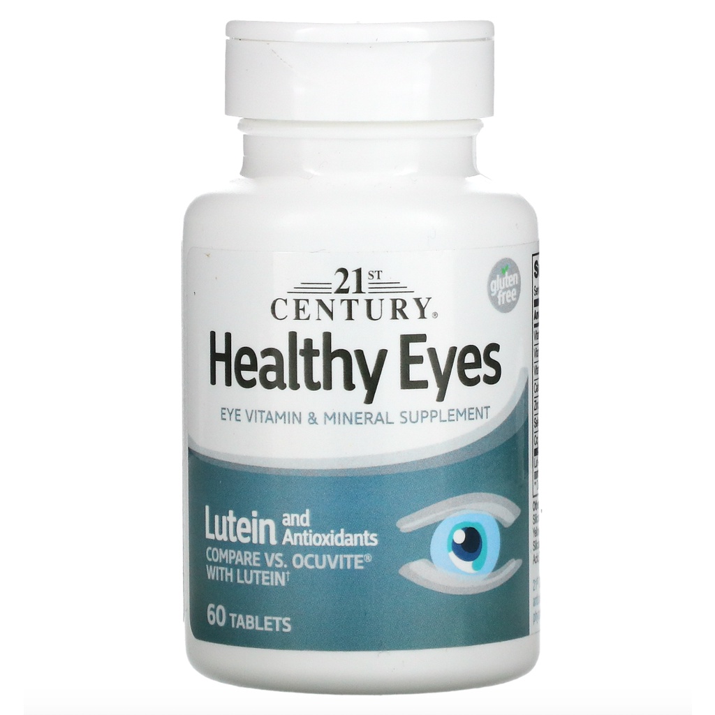 21st Century Healthy Eyes with Lutein 60 Tablets
