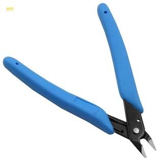 WER Diagonal Cutter, Micro Shear Precision Siding Cutting Pliers for Electronics, Aluminum, Jewelry, 3D Printing Etc