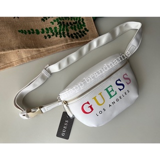 ของแท้💯 Guess​ Felicia Logo Fanny Belt Bag กระเป๋าคาดอก/คาดเอว