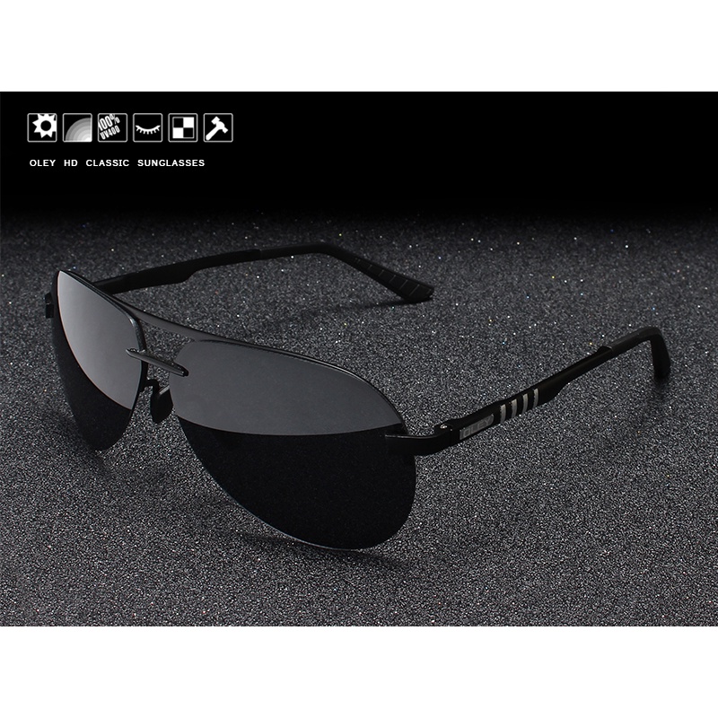 Polarized Photochromic Sunglasses For Men & Women - UV400 Protection, Anti Glare, Z87 Safety Rated