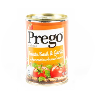 ถูกที่สุด✅  พรีโก้ ซอสผสมโหรพา+กระเทียม 300 กรัม Prego Tomato Basil&amp;Garlic 300 g