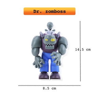 Dr. zomboss โมเดลบอสควบคุม ซอมบี้ยอดฮิต plantsvsZombies ของเล่นสะสม โมเดลสะสม ฟิกเกอร์ซอมบี้ zombiesplant พืชปะทะซอมบี้