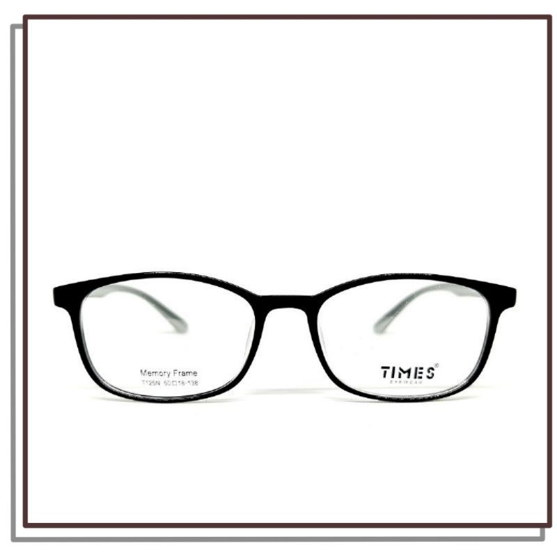TIMES 125 พลาสติก EYEGLASS FRAME FLEXIBLE Handle Cool รุ่น ORIGINAL คุณภาพดี ราคาแข็งแรง