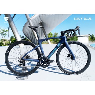 จักรยานเสือหมอบดิสเบรค Ratana Aries Disc แฮนด์-อินทิเกรต สี NAVY BLUE ชุดขับ Shimano 105 11sp