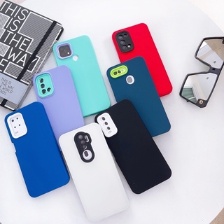 ส่งจากไทย เคสประกบสีพื้น วีโว้ ซัมซุง รุ่น vivo Y17 Y12 Y15 Y12S Y20 Y12A Y20S SANSUNG A12 REALME5 5I C3