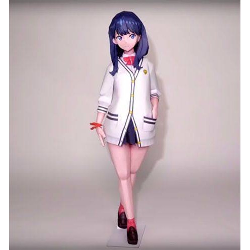 DIY Papercraft Rikka Takarada รูปแบบฟิกเกอร์อนิเมะ