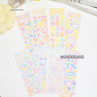 ลด 20% ทั้งร้าน ใช้โค้ด SBC6SU   สติ๊กเกอร์พาสเทบโฮโลแกรมวิบวับ Pastel Hologram sticker