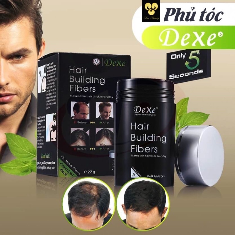 Thicken Dexe ผม ปกปิดศีรษะล้าน ปกปิดเมคอัพผม สําหรับผมบาง