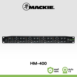 Mackie HM-400 Headphone Amplifier Rackmount 4-ch x 12 Headphones