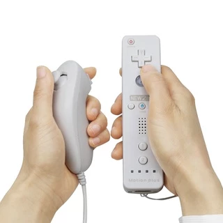 รีโมตคอนโทรลไร้สาย สําหรับจอยสติ๊ก Wii Nunchuck Nintend Wii
