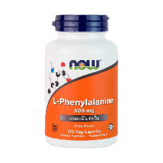 Now Foods L-Phenylalanine 500 mg 120 Veg Capsules