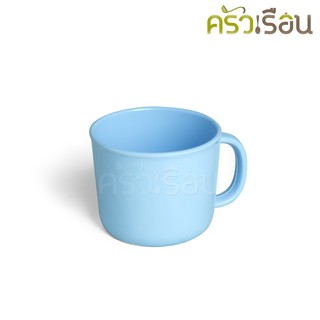 Unica - ถ้วยน้ำ มีหูขนาด 3 นิ้ว C994-3 สีฟ้า แก้วน้ำเด็ก ถ้วยกาแฟ