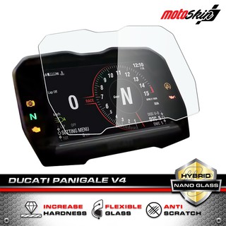 ฟิล์ม Plexiglass กันรอยหน้าปัด DUCATI PANIGALE V4 PLEXIGLASS Dashboard Protection Film