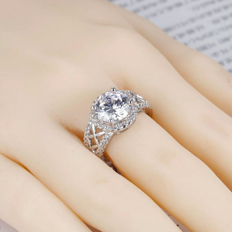 แหวนเพชรCz แหวนทรงผู้ชาย