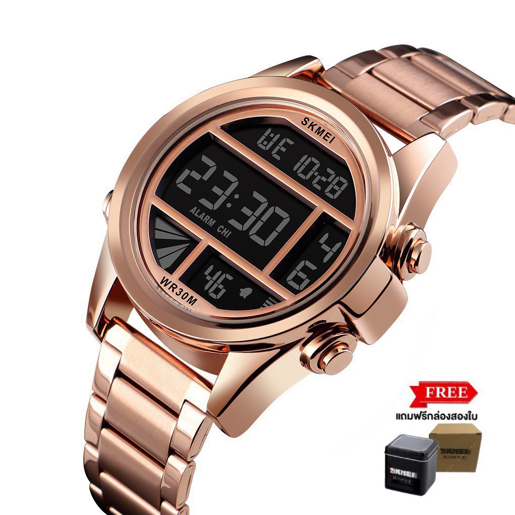 ✧◄✎SKMEI 1448 Sport Watch นาฬิกาข้อมือผู้ชาย ไฟLED ส่งเร็ว! กันน้ำ 100%