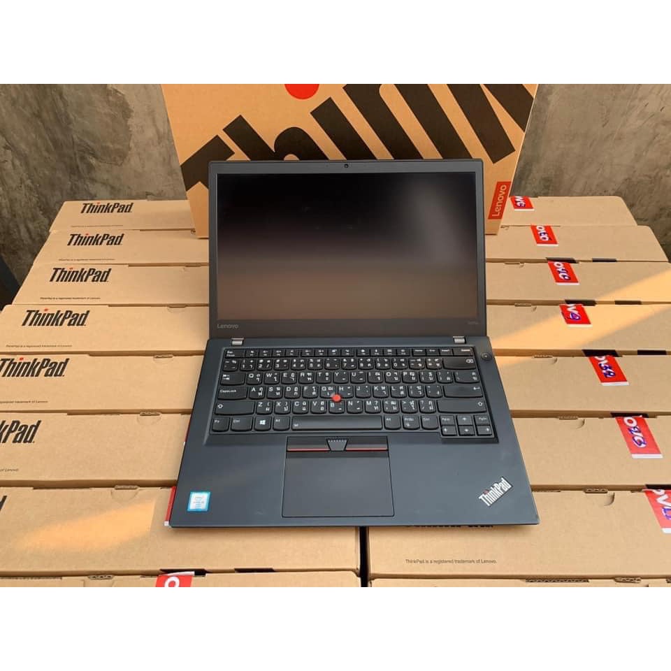 Thinkpad T470s  RAM8GB HDD SSD 256 GB น้ำหนักเบาเพียง 1.3 Kgs.