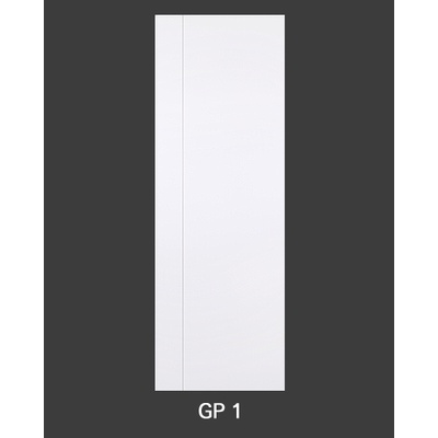 ประตูUPVC ภายใน เรียบเซาะร่อง GREEN PLASTWOOD GP1 70X200CM ขาว (แบบไม่เจาะลูกบิด) (1 ชิ้น/คำสั่งซื้อ)