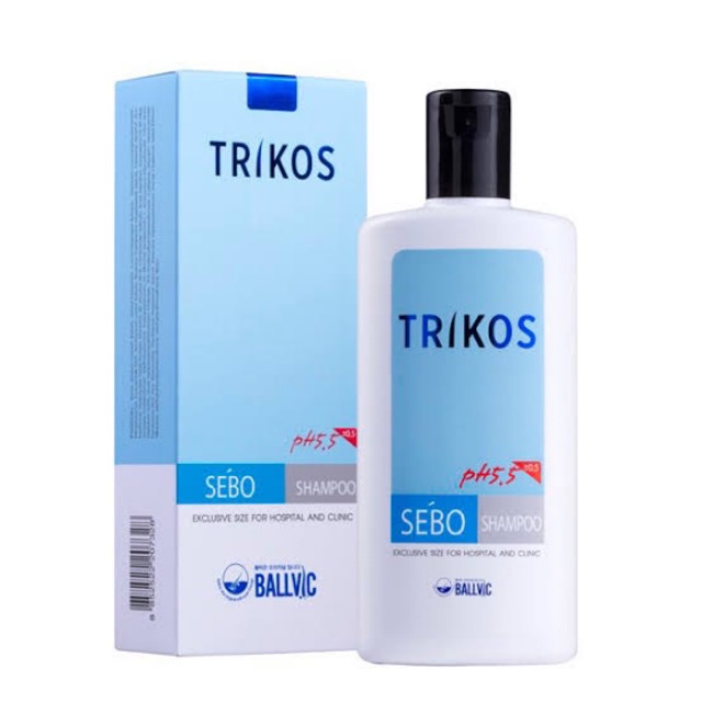 (พร้อมส่ง) TRIKOS SEBO SHAMPOO 180 ml แชมพูสระผม (หมดอายุ22/2/24)