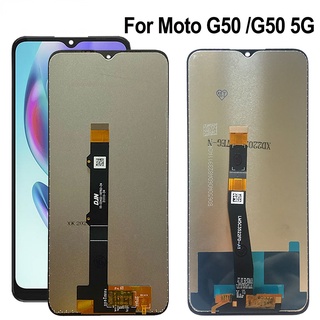 อะไหล่หน้าจอสัมผัส LCD 6.5 นิ้ว แบบเปลี่ยน สําหรับ Motorola Moto G50 G50 5G XT2137-1 XT2137-2