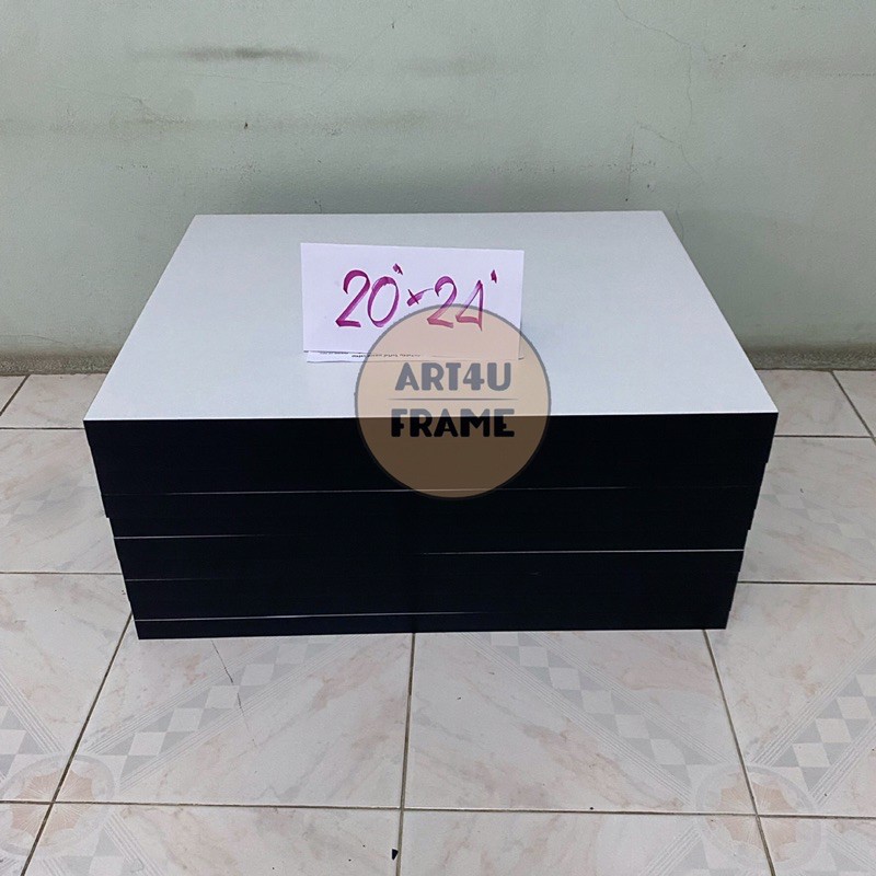 กรอบลอยกาวในตัว20x24นิ้ว/50x60Cm ติดรูปง่าย ผลิตเร็ว รูปที่ 7