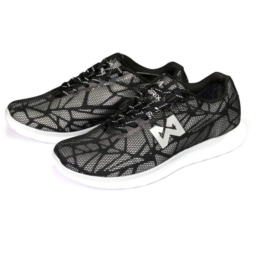 WARRIX รองเท้าวิ่ง RUNNING WF-1301-AB (สีเทา-ดำ)