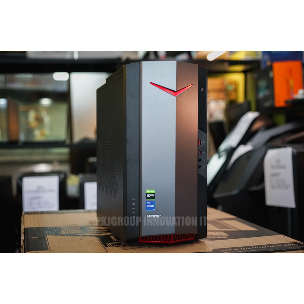 คอมเล่นเกมมือสอง Acer Nitro N50 620 i5-11400F RAM 16GB GTX 1660 Super M.2 SN530 512GB