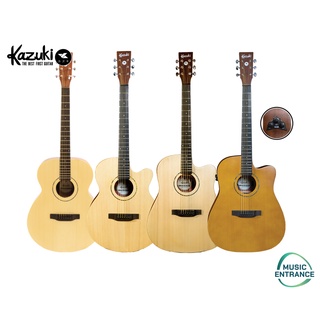 Kazuki Mars Series Transacoustic D1 OM1 กีต้าร์โปร่งไฟฟ้า คาซูกิ 41 นิ้ว กีตาร์ ทรานอคูสติก