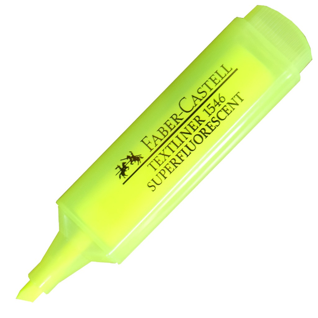 ปากกาเน้นข้อความ Faber Castell Textliner 1546 Super fluorescent Highlighter
