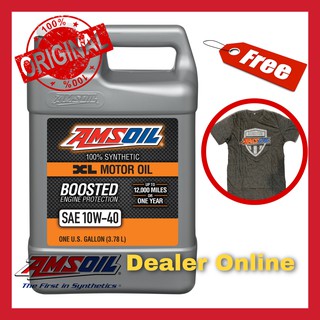 Amsoil XL Boosted SAE 10w-40 น้ำมันเครื่องสังเคราะห์แท้100%